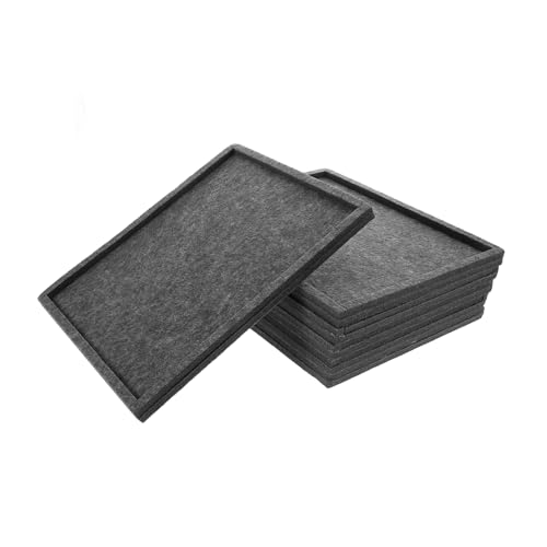 ORFOFE Faltbares Filz Puzzle Sortierbrett Teiliges Stapelbare Puzzle Organizer Tray Multipurpose Aufbewahrungstablett für Teile Sortier und Reisebrett von ORFOFE