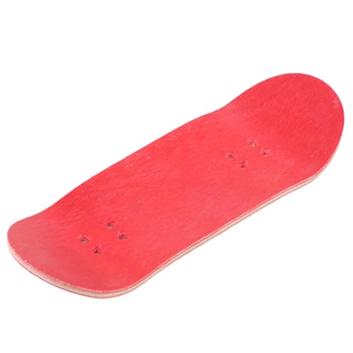 ORFOFE Finger Skateboard Deck Doppelseitig Gefärbt Ne MDF Holz Oberfläche Anti rutsch Fingerboard für Fingerkoordination Training von ORFOFE
