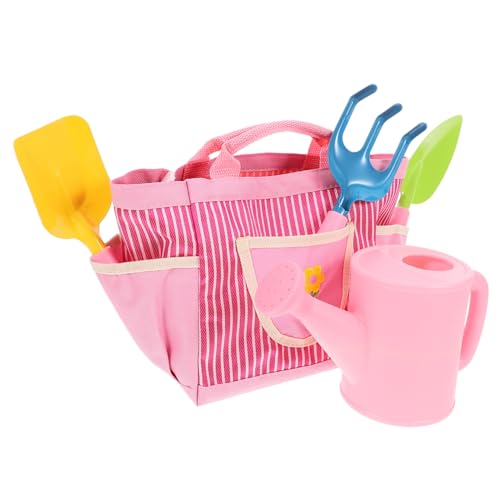 ORFOFE Gartenwerkzeug Set mit Schaufel Rechen Gießkanne in Inklusive Tragetasche Robustes Gartenspielzeug für Mädchen und Jungen Garten Strand und Park ORFOFE Gartenwerkzeug Set mit Schaufel Rechen Gießkanne in Inklusive Tragetasche Robustes Gartenspielzeug für Mädchen und Jungen Garten Strand und Park von ORFOFE
