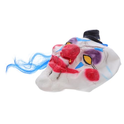 ORFOFE Halloween Clown Maske für Erwachsene Leichte und Bequeme Karnevalsmaske mit Realistischem Design Wiederverwendbares Party Halloween Kostüm Zubehör für Frauen und Männer ORFOFE Halloween Clown Maske für Erwachsene Leichte und Bequeme Karnevalsmaske mit Realistischem Design Wiederverwendbares Party Halloween Kostüm Zubehör für Frauen und Männer von ORFOFE