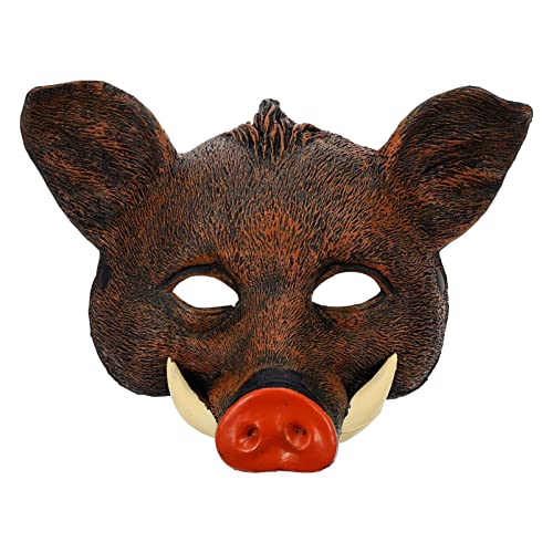 ORFOFE Halloween Dekorative Maske Wildschwein Karneval Party Supplies Maske Für Outdoor Einheitsgröße ORFOFE Halloween Dekorative Maske Wildschwein Karneval Party Supplies Maske Für Outdoor Einheitsgröße von ORFOFE