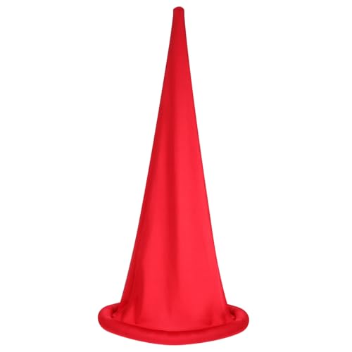 ORFOFE Halloween Gnom Mütze Rotes Cosplay Kostümhut Vielseitiger Festhut für Halloween Karneval Foto Requisit Leichtes Hautfreundliches Material von ORFOFE