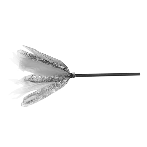 ORFOFE Halloween Hexenbesen Leichtes Halloween Requisit für Party Dekoration Schwarzer Besen für Mädchen ORFOFE Halloween Hexenbesen Leichtes Halloween Requisit für Party Dekoration Schwarzer Besen für Mädchen von ORFOFE