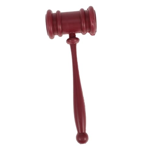 ORFOFE Halloween Richterhammer Gerichtshammer als Lustiges Party-Accessoire für Kostüme für Theater Schulaufführungen und Halloween-Party Leicht und Kompakt für Juristen und Auktionatoren von ORFOFE