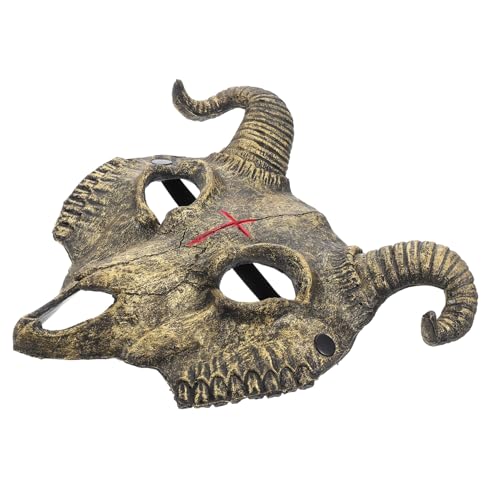 ORFOFE Halloween Ziegen Schädel Maske Festival Party Tierkopf Kostüm Cosplay Masquerade Maskerade Dekoration für Erwachsene Leicht und Bequem ORFOFE Halloween Ziegen Schädel Maske Festival Party Tierkopf Kostüm Cosplay Masquerade Maskerade Dekoration für Erwachsene Leicht und Bequem von ORFOFE