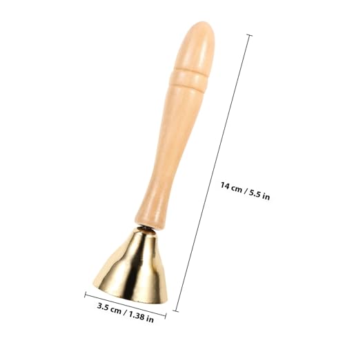 ORFOFE Handglocken aus Reinem Kupfer mit Holzgriff Musikinstrumente für Frühe Musikalische Sicher Rhythmusfördernd Pädagogisches für Jungen und Mädchen ORFOFE Handglocken aus Reinem Kupfer mit Holzgriff Musikinstrumente für Frühe Musikalische Sicher Rhythmusfördernd Pädagogisches für Jungen und Mädchen von ORFOFE