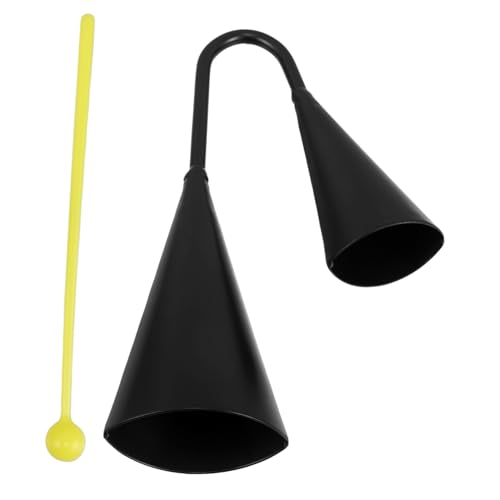 ORFOFE Handheld Two Tone Cowbell Percussion Instrument für Kleinkinder Binaural Design Hörfähigkeiten und Rhythmusentwicklung für Musikalische Früherziehung ORFOFE Handheld Two Tone Cowbell Percussion Instrument für Kleinkinder Binaural Design Hörfähigkeiten und Rhythmusentwicklung für Musikalische Früherziehung von ORFOFE