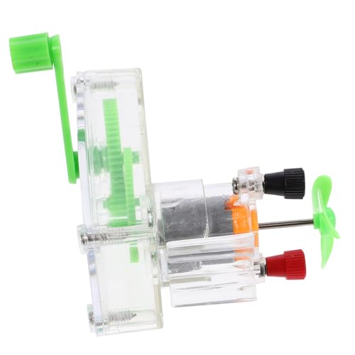 ORFOFE Handkurbel Generator Portabel DIY Stromerzeuger Manuell Kinderfreundlich Sicher für Elektrotechnik Experimente Grundschule Kindergarten Naturwissenschaftliches Lernspielzeug ORFOFE Handkurbel Generator Portabel DIY Stromerzeuger Manuell Kinderfreundlich Sicher für Elektrotechnik Experimente Grundschule Kindergarten Naturwissenschaftliches Lernspielzeug von ORFOFE