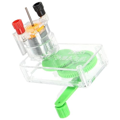 ORFOFE Handkurbelgenerator für Lernspielzeug zur Stromerzeugung DIY Experimentierkasten für Physik Wissenschaft Sicheres Stabiles Design Pädagogisches ORFOFE Handkurbelgenerator für Lernspielzeug zur Stromerzeugung DIY Experimentierkasten für Physik Wissenschaft Sicheres Stabiles Design Pädagogisches von ORFOFE