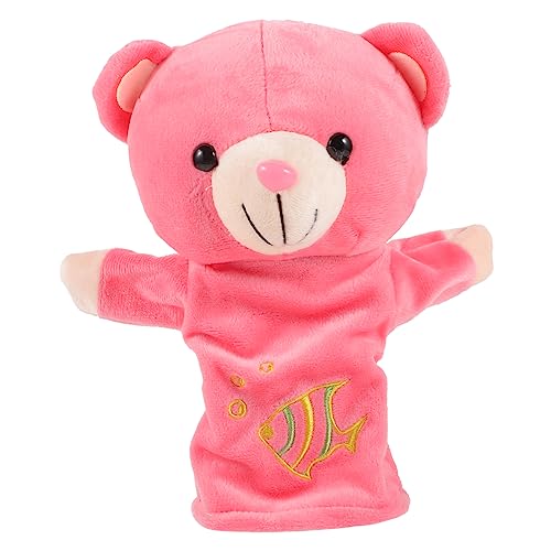 ORFOFE Handpuppe Kuscheltier Bär Plüschspielzeug Interaktive Tier Handpuppe für Jungen Mädchen Eltern Junge Mädchen Spiel und Koordination ORFOFE Handpuppe Kuscheltier Bär Plüschspielzeug Interaktive Tier Handpuppe für Jungen Mädchen Eltern Junge Mädchen Spiel und Koordination von ORFOFE
