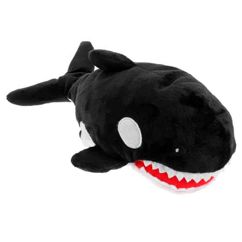 ORFOFE Handpuppe Meerestier Plüsch Schwarzer Wal Beweglicher Mund Pädagogisches Erzählspielzeug für Kleinkinder und Vorschulkinder Interaktives Rollenspiel und Lernspielzeug ORFOFE Handpuppe Meerestier Plüsch Schwarzer Wal Beweglicher Mund Pädagogisches Erzählspielzeug für Kleinkinder und Vorschulkinder Interaktives Rollenspiel und Lernspielzeug von ORFOFE