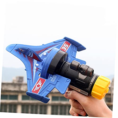 ORFOFE Handwerfer Flugzeug Umweltfreundlicher Schaumstoff Gleiter Einfache Montage Energiesparend Geeignet für Outdoor Spiel und Farben Zufällig Zufällige Farbe Zufällige Farbe von ORFOFE