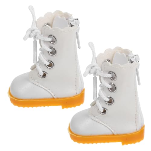 ORFOFE Hochwertige Puppenstiefel Weiß Boots Modell Robuste Stoffschuhe Bequem Für Bjd Puppen Alltag Party Fotoshootings ORFOFE Hochwertige Puppenstiefel Weiß Boots Modell Robuste Stoffschuhe Bequem Für Bjd Puppen Alltag Party Fotoshootings von ORFOFE