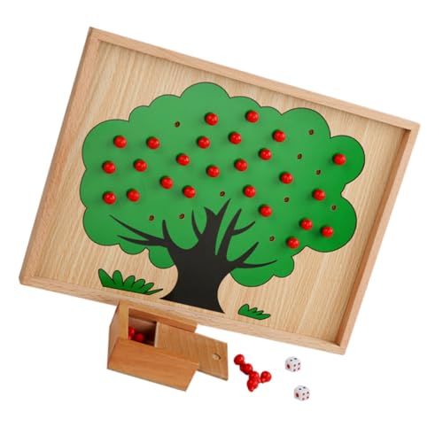 ORFOFE Holz Äpfel Baum Montessori Pädagogisches Lernspielzeug zum Zählen Zahlen Erkennen Addition Subtraktion Für Vorschule Kindergarten ORFOFE Holz Äpfel Baum Montessori Pädagogisches Lernspielzeug zum Zählen Zahlen Erkennen Addition Subtraktion Für Vorschule Kindergarten von ORFOFE