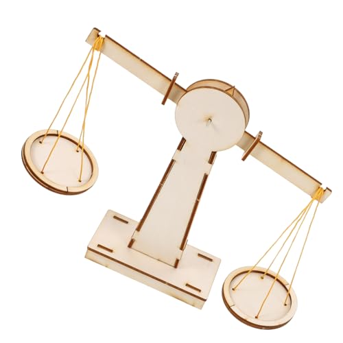 ORFOFE Holz Balancewaage Lernspielzeug DIY Bastelset Montessori Mathe für Jungen und Mädchen Ab Jahren Stabiles Langlebiges Material Fördert Kreativität und Praktische Fähigkeiten von ORFOFE