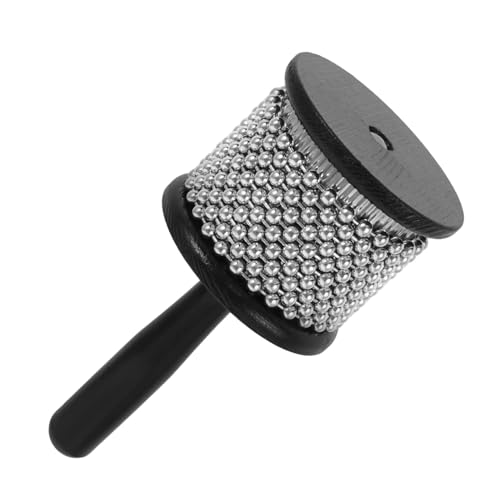 ORFOFE Holz Cabasa Percussion Sicheres Instrument mit Glatten Kanten Handliche Rustikaler Fördert Motorische Koordination und Musikalisches Lernen von ORFOFE