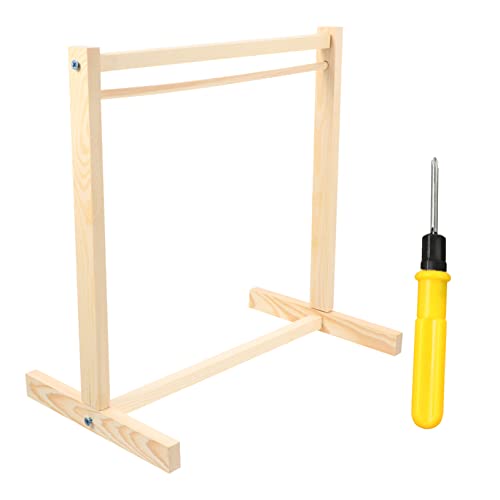 ORFOFE Holz Kleiderbügel für Puppenkleider Großer Puppenkleiderständer Praktischer Spielzeughalter für Puppenbekleidung Installieren und Aufzubewahren ORFOFE Holz Kleiderbügel für Puppenkleider Großer Puppenkleiderständer Praktischer Spielzeughalter für Puppenbekleidung Installieren und Aufzubewahren von ORFOFE