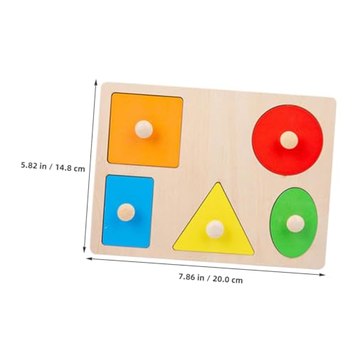 ORFOFE Holz Lernspielzeug für Geometrische Formen Puzzle Fördert Räumliches Denken Farb Formenerkennung Pädagogisches Bauspielzeug für Jungen und Mädchen Ab Jahren ORFOFE Holz Lernspielzeug für Geometrische Formen Puzzle Fördert Räumliches Denken Farb Formenerkennung Pädagogisches Bauspielzeug für Jungen und Mädchen Ab Jahren von ORFOFE
