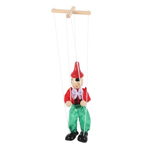ORFOFE Holz Marionette Puppenspielzeug mit Fadenzug Interaktive Handgefertigte Holzpuppe für Erwachsene Bewegliche Kreatives für Puppentheater und Sammler Zufällige Farbe Zufällige Farbe ORFOFE Holz Marionette Puppenspielzeug mit Fadenzug Interaktive Handgefertigte Holzpuppe für Erwachsene Bewegliche Kreatives für Puppentheater und Sammler Zufällige Farbe Zufällige Farbe von ORFOFE