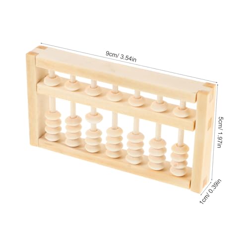 ORFOFE Holz Mini für Erwachsene Montessori Lernspielzeug für Erste Geburtstagsfotos Traditionelles Chinesisches Feng Shui Kleines Rechenhilfsmittel für Frühe Mathematik und Zählübungen ORFOFE Holz Mini für Erwachsene Montessori Lernspielzeug für Erste Geburtstagsfotos Traditionelles Chinesisches Feng Shui Kleines Rechenhilfsmittel für Frühe Mathematik und Zählübungen von ORFOFE