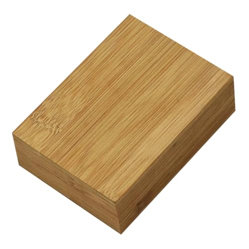 ORFOFE Holz Pokerkarten Aufbewahrungsbox Groß Multifunktionaler Karten Organizer mit Großem Fassungsvermögen für Spielkarten Schmuck Kosmetik Kompakt und Tragbar Natürliches Holzdesign von ORFOFE