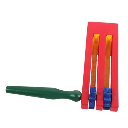 ORFOFE Holz Ratsche mit Langem Griff Robustes Percussion Instrument für Traditioneller Klangmacher Sicher und Handlich als Musikspielzeug und Trommel Ergänzung ORFOFE Holz Ratsche mit Langem Griff Robustes Percussion Instrument für Traditioneller Klangmacher Sicher und Handlich als Musikspielzeug und Trommel Ergänzung von ORFOFE