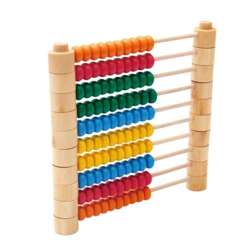ORFOFE Holz Rechenrahmen Abnehmbar Bunter Zählrahmen Lernspielzeug für Schüler Frühe Mathematikförderung Leicht Tragbar Langlebig Pädagogisches Werkzeug ORFOFE Holz Rechenrahmen Abnehmbar Bunter Zählrahmen Lernspielzeug für Schüler Frühe Mathematikförderung Leicht Tragbar Langlebig Pädagogisches Werkzeug von ORFOFE