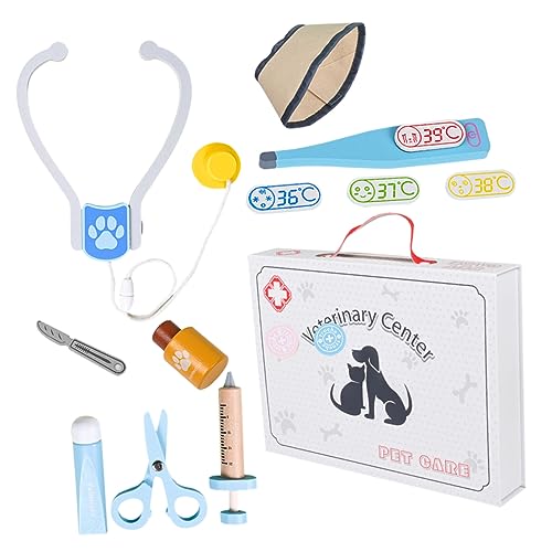 ORFOFE Holz Tierarzt für Realistische Veterinärmedizinische Werkzeuge Robust und Sicher Fördert Kreativität und Verantwortungsbewusstsein Rollenspiel für Jungen und Mädchen Ab Jahren ORFOFE Holz Tierarzt für Realistische Veterinärmedizinische Werkzeuge Robust und Sicher Fördert Kreativität und Verantwortungsbewusstsein Rollenspiel für Jungen und Mädchen Ab Jahren von ORFOFE