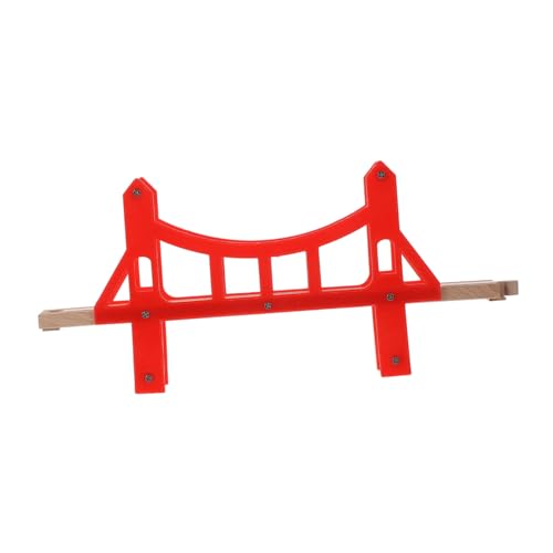 ORFOFE Holz Zugbrücke Modell aus Holz für Langlebig und Sicher Kompatibel mit Holzschienen zum Bauen und Ergänzen von Gleisen Pädagogisches Geschenk für Jungen und Mädchen ORFOFE Holz Zugbrücke Modell aus Holz für Langlebig und Sicher Kompatibel mit Holzschienen zum Bauen und Ergänzen von Gleisen Pädagogisches Geschenk für Jungen und Mädchen von ORFOFE