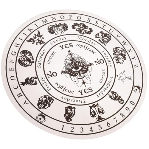 ORFOFE Holz divinationstafel mit Geschnitztem Muster Handgefertigtes Wicca Altar Accessoire Leichtes Geruchloses Energiesymbol Geeignet für Meditation Tarot und Spirituelle Beratung ORFOFE Holz divinationstafel mit Geschnitztem Muster Handgefertigtes Wicca Altar Accessoire Leichtes Geruchloses Energiesymbol Geeignet für Meditation Tarot und Spirituelle Beratung von ORFOFE