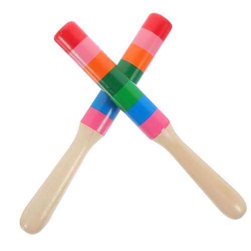 ORFOFE Holz rhythmusstöcke für Percussion Instrument Musikstäbe Klarer Klang Langlebig für Musikunterricht und Rhythmusübungen von ORFOFE