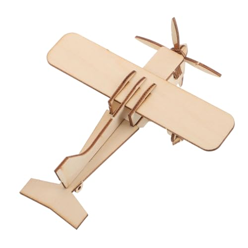 ORFOFE Holzflugzeug Bausatz zum Bemalen Mini Flugzeug Modell aus Unlackiertem Holz Pädagogisches DIY Holzmodell mit Glatten Kanten für Erwachsene Bastelspielzeug für Partys und ORFOFE Holzflugzeug Bausatz zum Bemalen Mini Flugzeug Modell aus Unlackiertem Holz Pädagogisches DIY Holzmodell mit Glatten Kanten für Erwachsene Bastelspielzeug für Partys und von ORFOFE