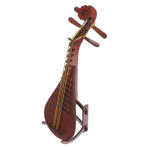 ORFOFE Holzpuzzle Lute Modellbausatz Lernspielzeug DIY Musikinstrument Dekoration Ab Jahren von ORFOFE