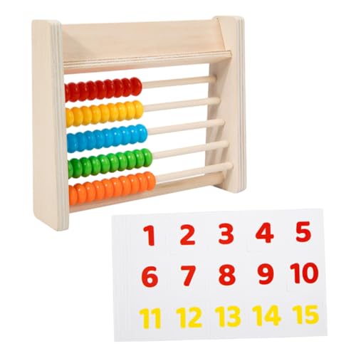 ORFOFE Holzrechenrahmen Abakus mit Zahlkarten Lernspielzeug Vorschule Mathematik Training Hand Auge koordination Montessori Pädagogisches Rechenhilfe für Jungen Mädchen ORFOFE Holzrechenrahmen Abakus mit Zahlkarten Lernspielzeug Vorschule Mathematik Training Hand Auge koordination Montessori Pädagogisches Rechenhilfe für Jungen Mädchen von ORFOFE