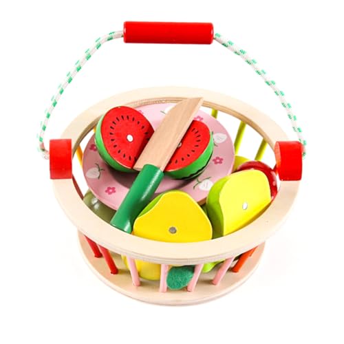 ORFOFE Holzspielzeug Früchte Schneidspiel Realistische Bunte Früchte Große für Genaue Wahrnehmung Interaktives Lernspielzeug für Eltern Junge Mädchen Spiel Geeignet für Kleinkinder ORFOFE Holzspielzeug Früchte Schneidspiel Realistische Bunte Früchte Große für Genaue Wahrnehmung Interaktives Lernspielzeug für Eltern Junge Mädchen Spiel Geeignet für Kleinkinder von ORFOFE