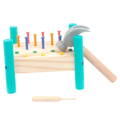 ORFOFE Holzspielzeug Nagelbank Bunt Lernspielzeug Motorikförderndes Klopfspiel für Junge Mädchen Hand Auge koordination Frühförderung Ab Jahr ORFOFE Holzspielzeug Nagelbank Bunt Lernspielzeug Motorikförderndes Klopfspiel für Junge Mädchen Hand Auge koordination Frühförderung Ab Jahr von ORFOFE