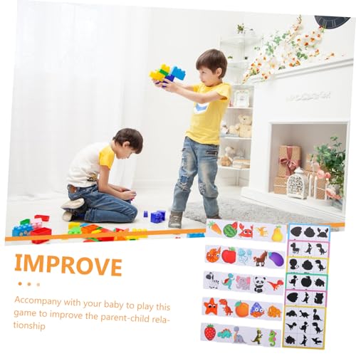 ORFOFE Holzspielzeug Schatten Matching Puzzle für Kleinkinder Pädagogisches Lernspielzeug Feinmotorik Hand Auge koordination und Kognitiver Entwicklung für Spielerisches Lernen ORFOFE Holzspielzeug Schatten Matching Puzzle für Kleinkinder Pädagogisches Lernspielzeug Feinmotorik Hand Auge koordination und Kognitiver Entwicklung für Spielerisches Lernen von ORFOFE