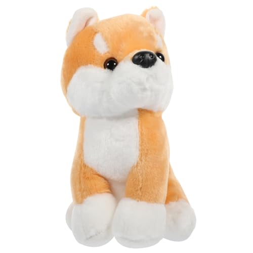 ORFOFE Welpenspielzeug Hund Mammaly Für Hunde Kuscheliger Shiba Inu Üschhund Niedliches Hundespielzeug Für Weiches Üschtier Im Hundedesign Perfekt Als Für Hundefans von ORFOFE