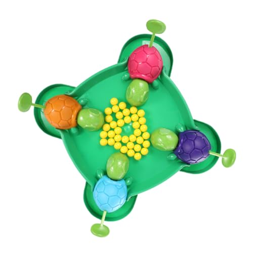 ORFOFE Interaktives Kinderlernspiel Schildkröte Essspiel mit Bunten Bohnen Pädagogisches Geschicklichkeitsspiel für Kleinkinder und Familien Fördert Beobachtung und Reflexe von ORFOFE
