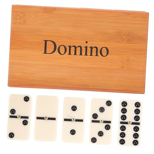 ORFOFE Interessantes Domino Holz Haushalts dominospiel Tragbar Leicht Fördert Koordination Kreativität für Familie und Reise Geeignet ORFOFE Interessantes Domino Holz Haushalts dominospiel Tragbar Leicht Fördert Koordination Kreativität für Familie und Reise Geeignet von ORFOFE