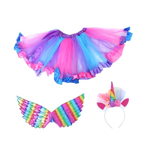 ORFOFE Kinderkostüm Einhorn mit Haarreif und Tüllrock Mädchen Verkleidungsset für Party Karneval Fasching und Theateraufführung Zartes und Langlebiges Material Angenehm und ORFOFE Kinderkostüm Einhorn mit Haarreif und Tüllrock Mädchen Verkleidungsset für Party Karneval Fasching und Theateraufführung Zartes und Langlebiges Material Angenehm und von ORFOFE