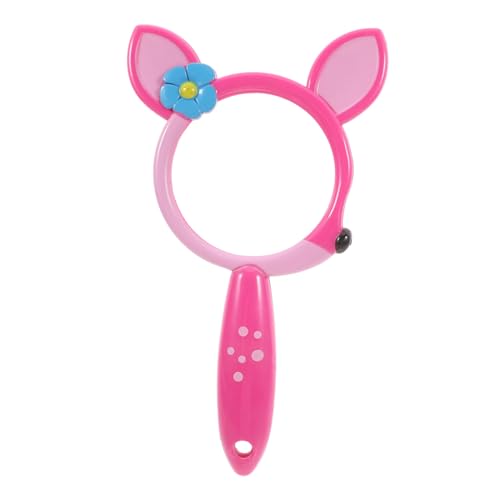 ORFOFE Kinderlupe Vergrößerung Handlupe mit Süßem Tierdesign für Insektenbeobachtung und Naturerkundung Leichtes Tragbares Lernspielzeug für Outdoor entdeckungen und Klassenzimmer von ORFOFE