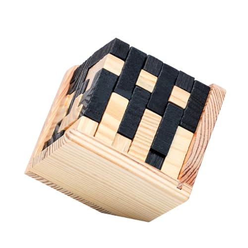 ORFOFE Klassisches Kongming Lock Holzspielzeug aus Premium Stabiles Sicheres Knobelspiel für Erwachsene Intelligentes Geduldsspiel Denken und Kreativität ORFOFE Klassisches Kongming Lock Holzspielzeug aus Premium Stabiles Sicheres Knobelspiel für Erwachsene Intelligentes Geduldsspiel Denken und Kreativität von ORFOFE