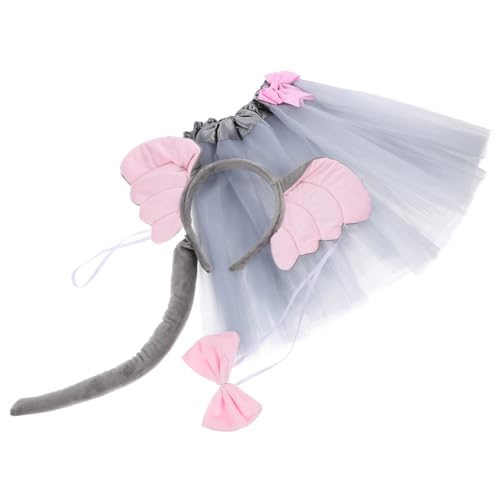 ORFOFE Kostüm Set mit Weichen Ohren Stirnband und Tüllrock mit Schleife Niedliches Tierkostüm für Mädchen Karneval Halloween Party Cosplay Zubehör ORFOFE Kostüm Set mit Weichen Ohren Stirnband und Tüllrock mit Schleife Niedliches Tierkostüm für Mädchen Karneval Halloween Party Cosplay Zubehör von ORFOFE
