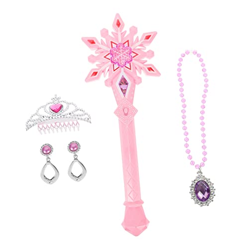 ORFOFE Prinzessin 1 Set Schneeflocke Fee Stick Mädchen Geburtstag Kostüm Zubehör von ORFOFE