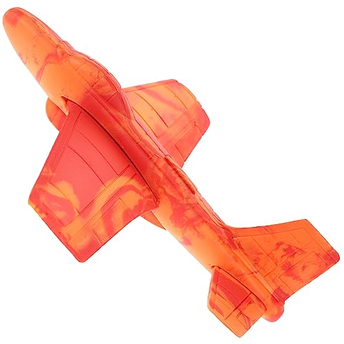 ORFOFE Kreativer Outdoor Gleiter Flugzeugspielzeug Für Jungen Interaktives Stabiles Spielzeug Für Familienaktivitäten Für Garten Freizeitspiele -Camouflage Rot von ORFOFE