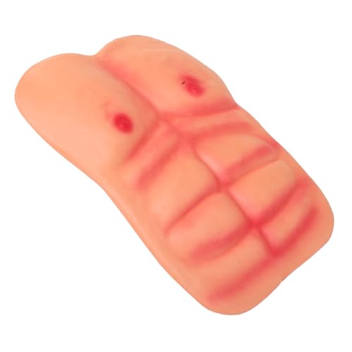 ORFOFE Künstliche Muskelbrust Herren Fake Muskelkostüm Schaumstoff Gepolstert Bequem für Halloween Cosplay Kostümparty Maskerade Party Zubehör von ORFOFE