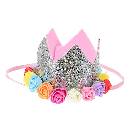 ORFOFE Künstlicher Blumenhut Kindermütze Glitzer Geburtstagshut Partyhut Kindergeburtstagshüte Geburtstagshut Für Kindergeburtstagsfeiern Gedenkgeburtstags Goldpudertuch ORFOFE Künstlicher Blumenhut Kindermütze Glitzer Geburtstagshut Partyhut Kindergeburtstagshüte Geburtstagshut Für Kindergeburtstagsfeiern Gedenkgeburtstags Goldpudertuch von ORFOFE