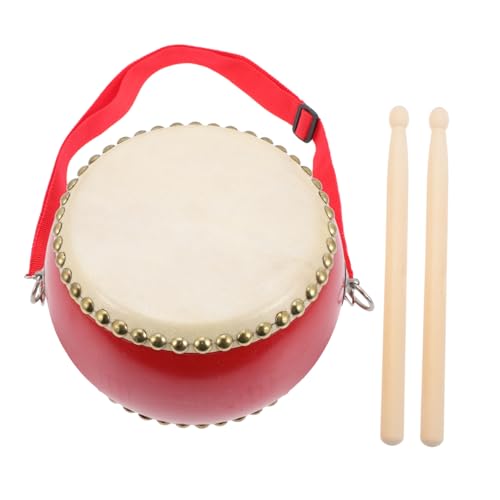ORFOFE Kuhfell Trommel Musikspielzeug Pädagogisches Schlaginstrument Lernspielzeug für Mädchen Jungen Ab Jahren ORFOFE Kuhfell Trommel Musikspielzeug Pädagogisches Schlaginstrument Lernspielzeug für Mädchen Jungen Ab Jahren von ORFOFE