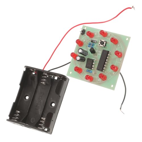 ORFOFE LED DIY Schaltkreis Experiment mit Drehspiel Simulation Batteriebetriebenes Lernspielzeug für Fördert Kreativität Praktische Fähigkeiten und Naturwissenschaftliche Entdeckung von ORFOFE